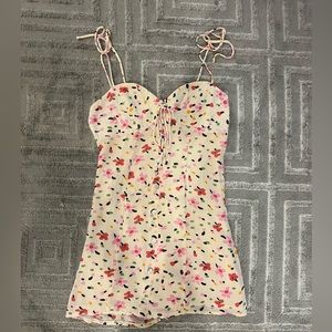 Princes Polly Printed Mini Dress- Size 6